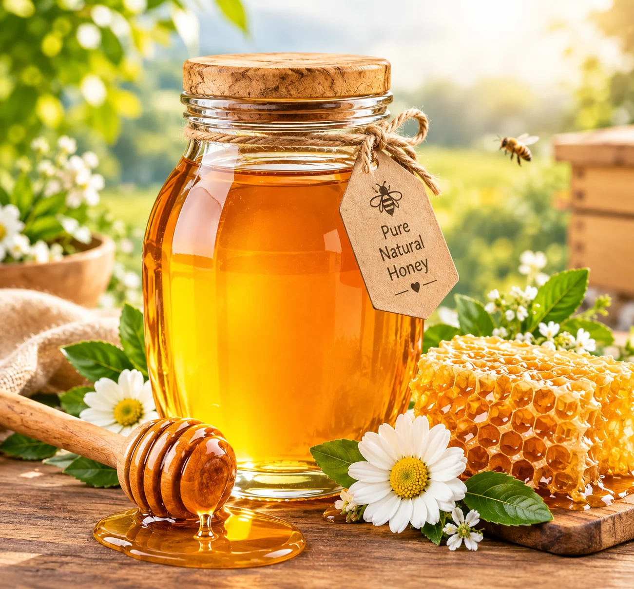 Pure Honey – raw and unfiltered